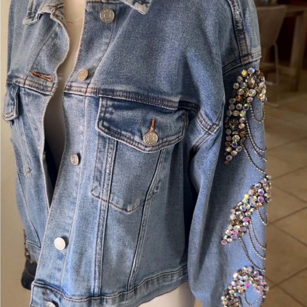Embellished Denim Jacket